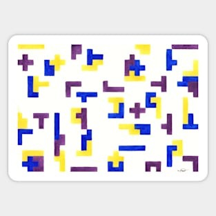 Tetris III Sticker